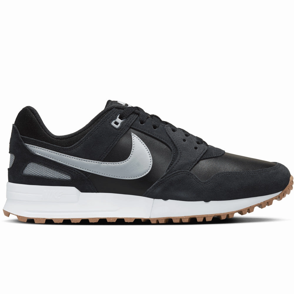 Nike Air Pegasus '89 G Spikeless Waterproof Shoes - Black/Wolf Grey-White-Gum Med Brown Nike golf shoe options