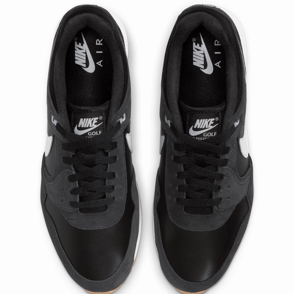 Nike Air Pegasus '89 G Spikeless Waterproof Shoes - Black/Wolf Grey-White-Gum Med Brown Chic Office Loafers