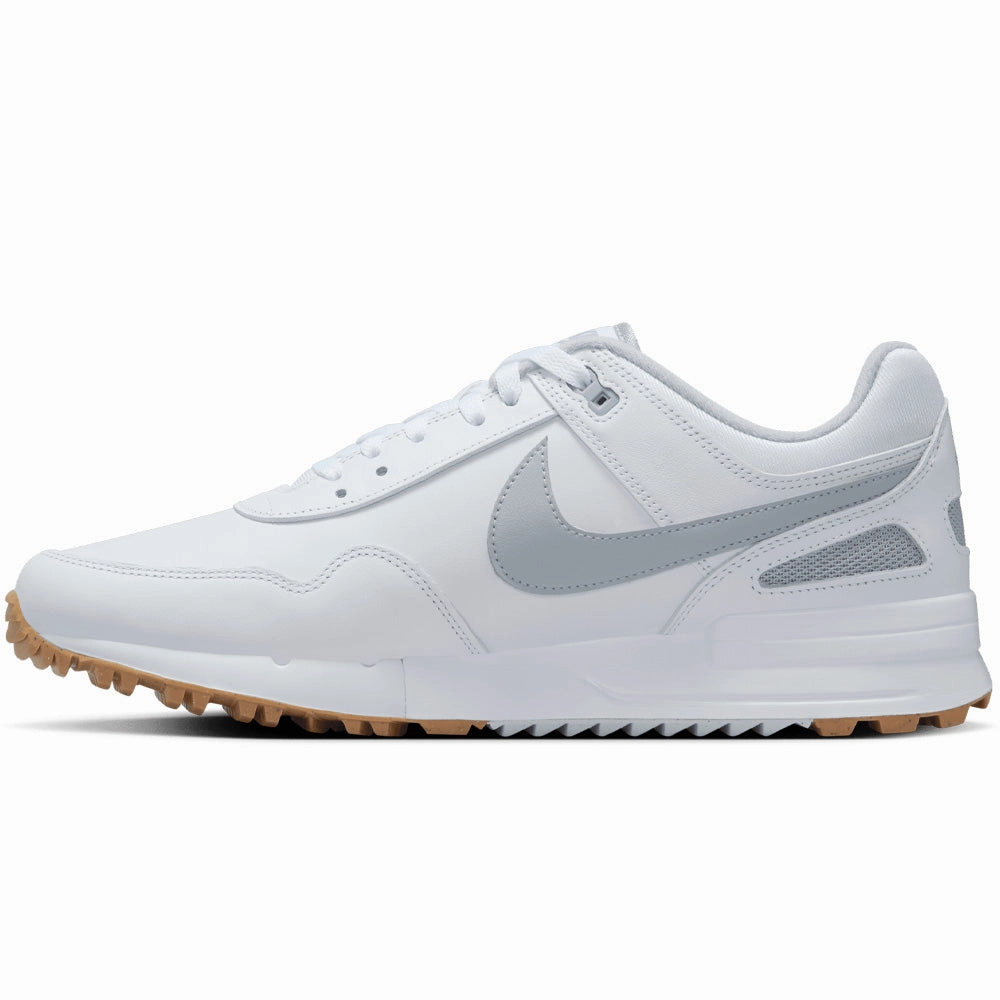 Nike Air Pegasus '89 G Spikeless Waterproof Shoes - White/Pure Platinum-Gum Med Brown Chic Office Loafers