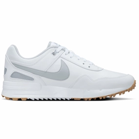 Nike Air Pegasus '89 G Spikeless Waterproof Shoes - White/Pure Platinum-Gum Med Brown Nike golf shoe options