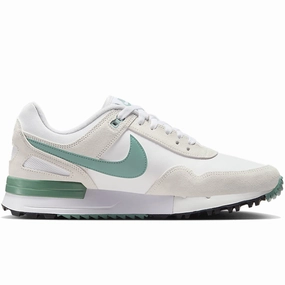 Nike Air Pegasus '89 G Spikeless Waterproof Shoes - White/Summit White-White-Cannon Nike golf shoe options