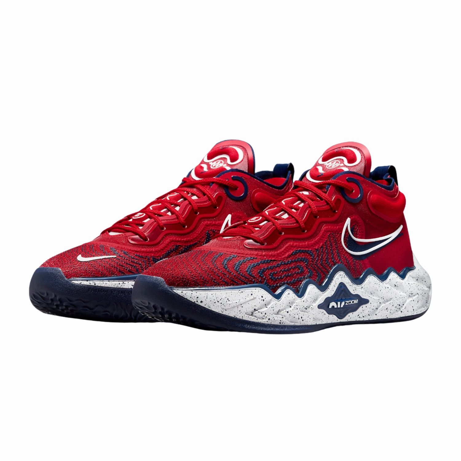 Nike Air Zoom GT Run Team USA Sport Red Blue Void-White Nike training shoes with flexible soles