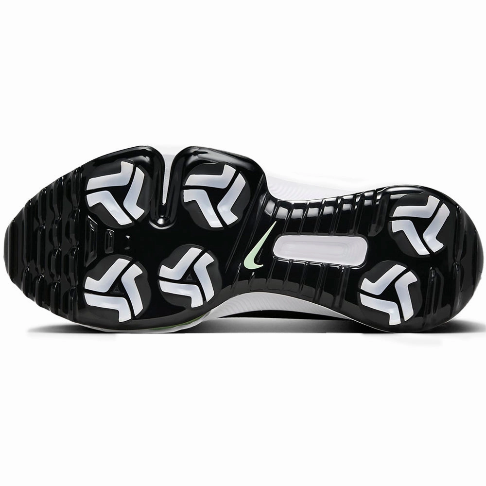 Nike Air Zoom Infinity Tour 2 Spiked Waterproof Shoes - Black/White/Vapor Green-Iron Grey Chic Office Loafers