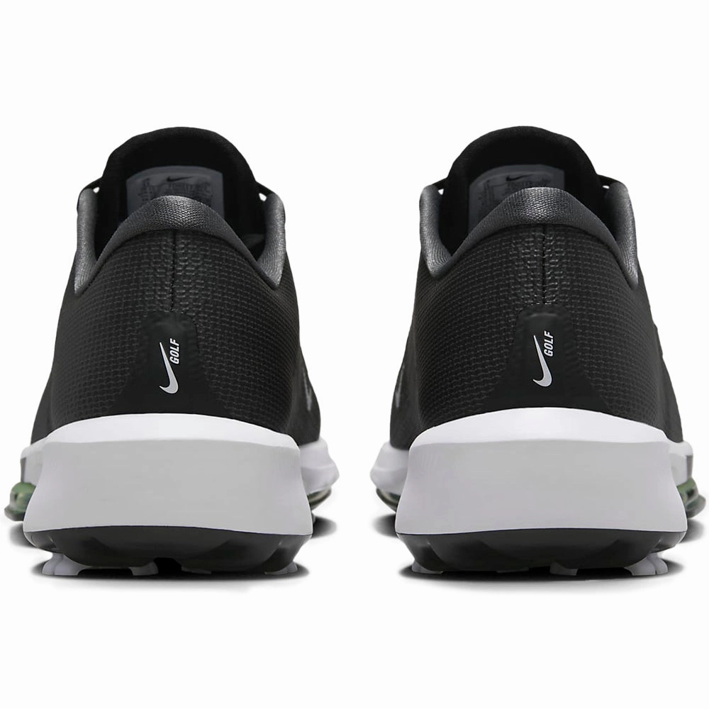 Nike Air Zoom Infinity Tour 2 Spiked Waterproof Shoes - Black/White/Vapor Green-Iron Grey Chic Office Loafers