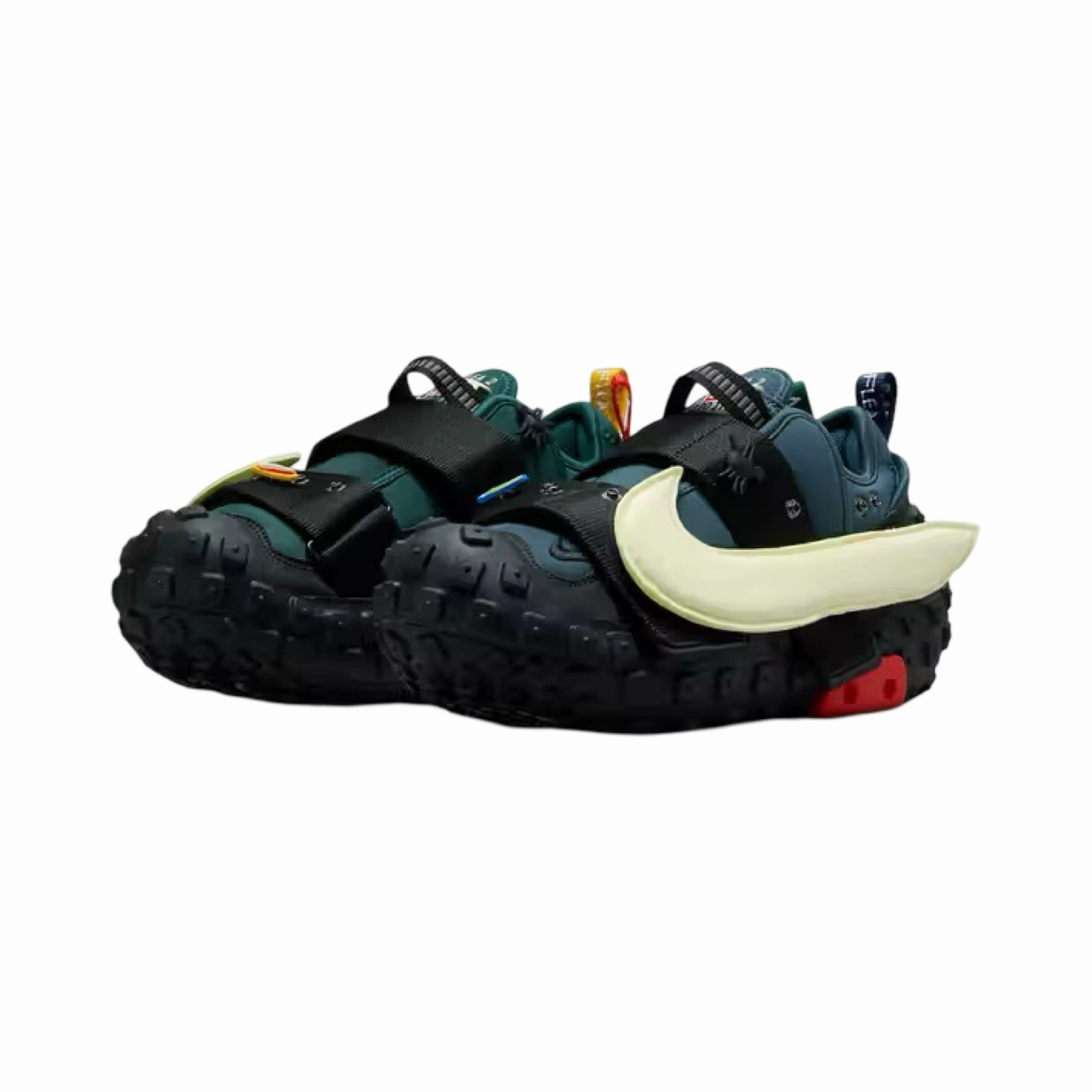 Nike CPFM Air Flea 2 Faded Spruce Modern Sneakers