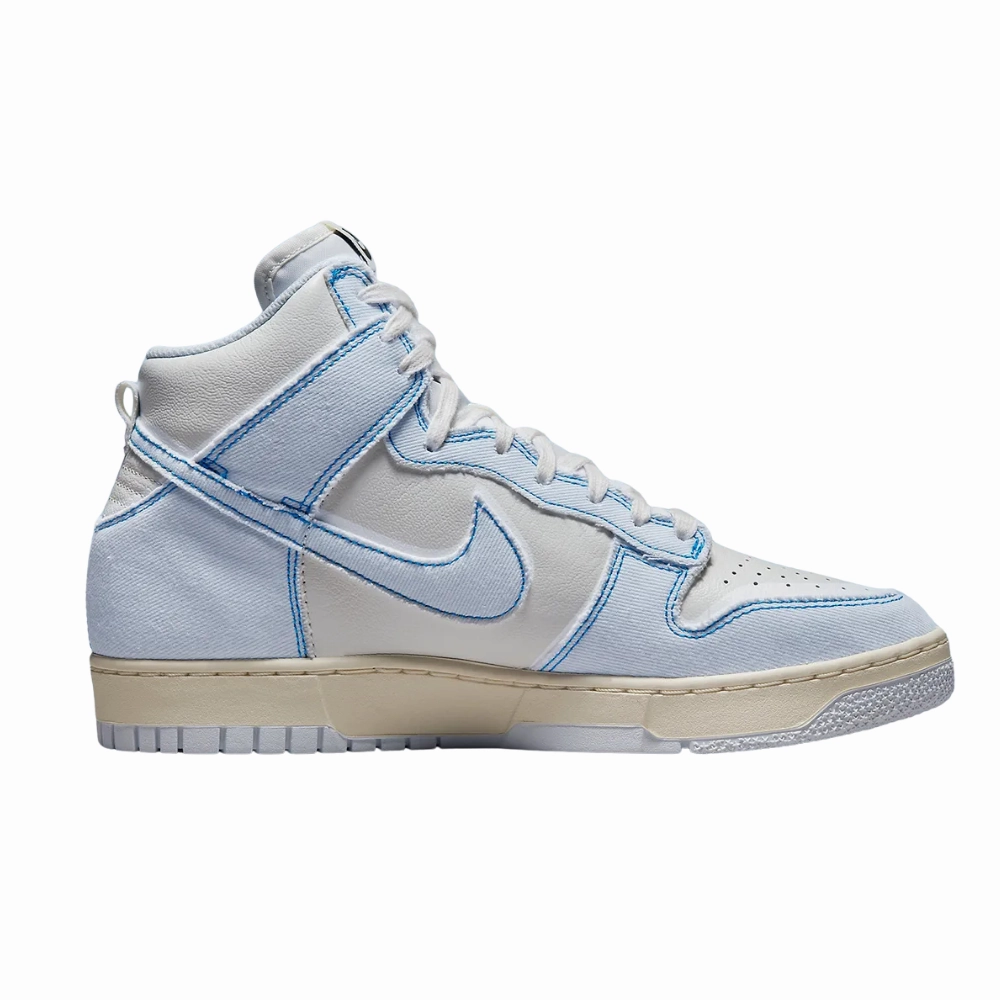 Nike Dunk High 1985 Blue Denim Light Blue White Blue Modern Sneakers