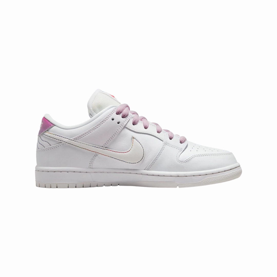 Nike Dunk Low Be True White Summit Rainbow Modern Sneakers