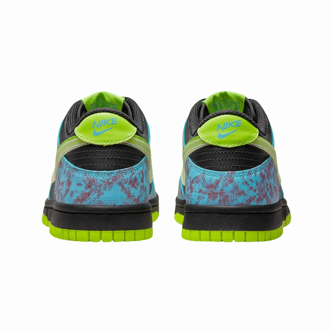 Nike Dunk Low GS Acid Wash Baltic Blue Volt Basketball Shoes
