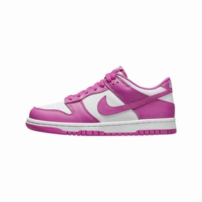 Nike Dunk Low GS Active Fushia White Nike training shoes with flexible soles