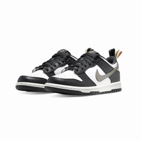 Nike Dunk Low GS Black Metallic Pewter Air Jordan basketball shoes with classic look