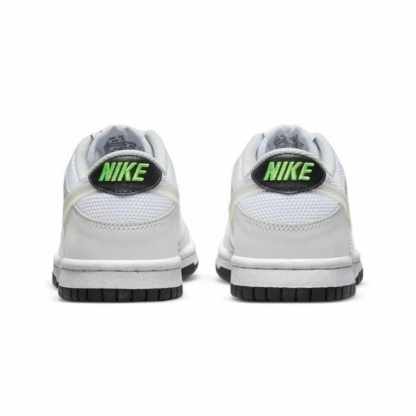 Nike Dunk Low GS Glitch Swoosh Photon Grey Basketball Shoes