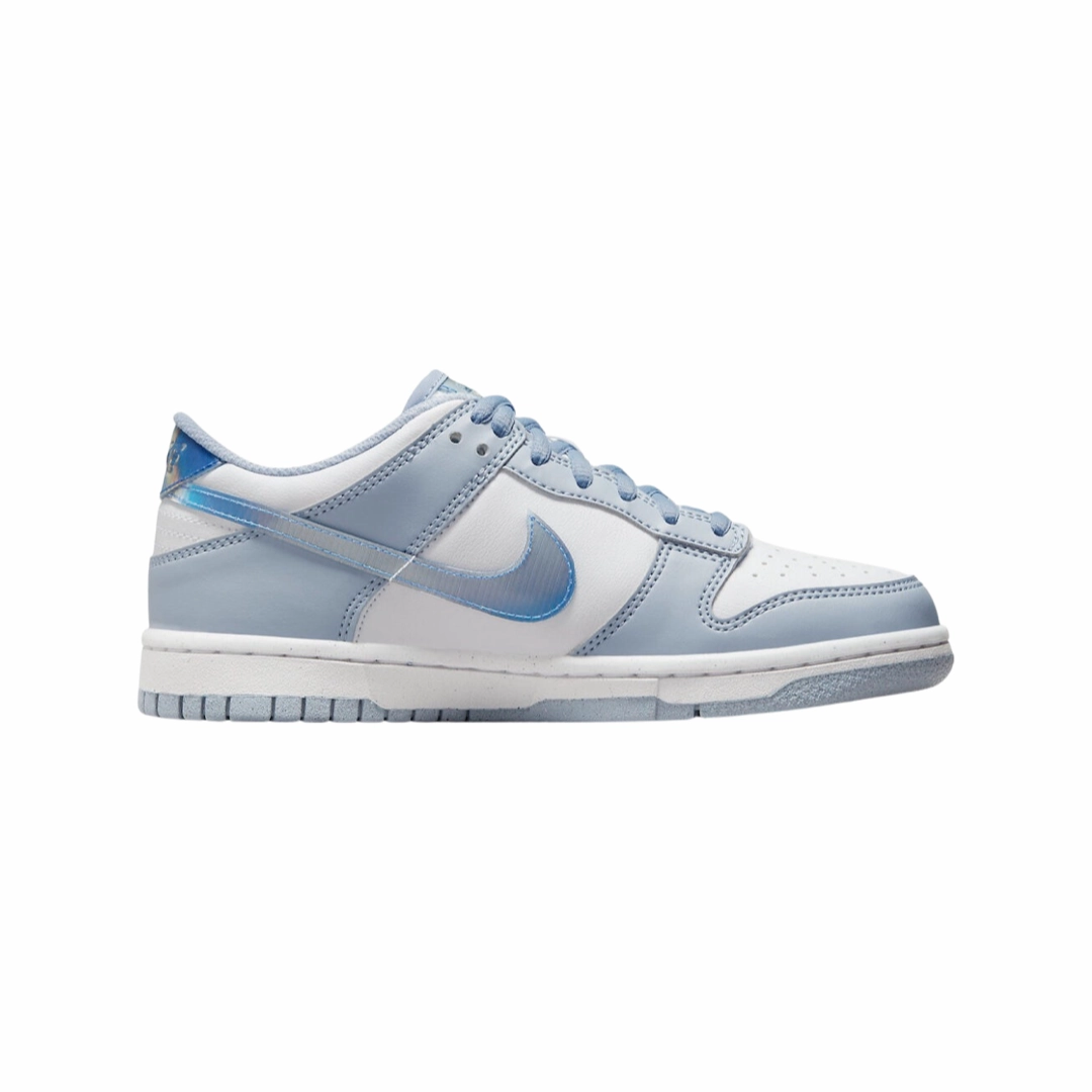 Nike Dunk Low (GS) Next Nature Blue Whisper Hyper Royal Green Abyss White Basketball Shoes