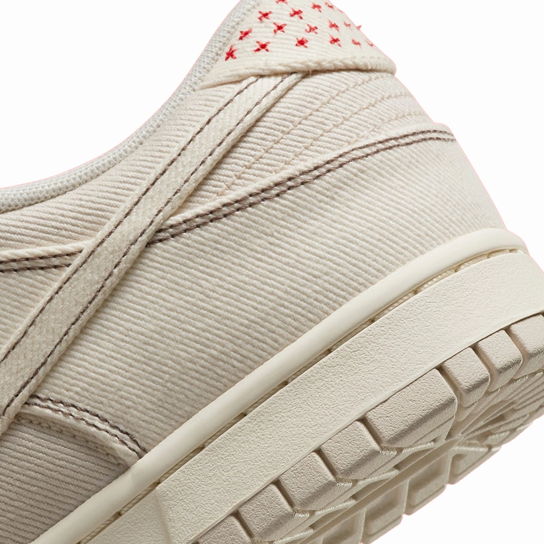 Nike Dunk Low Sashiko Light Orewood Brown Basketball Shoes