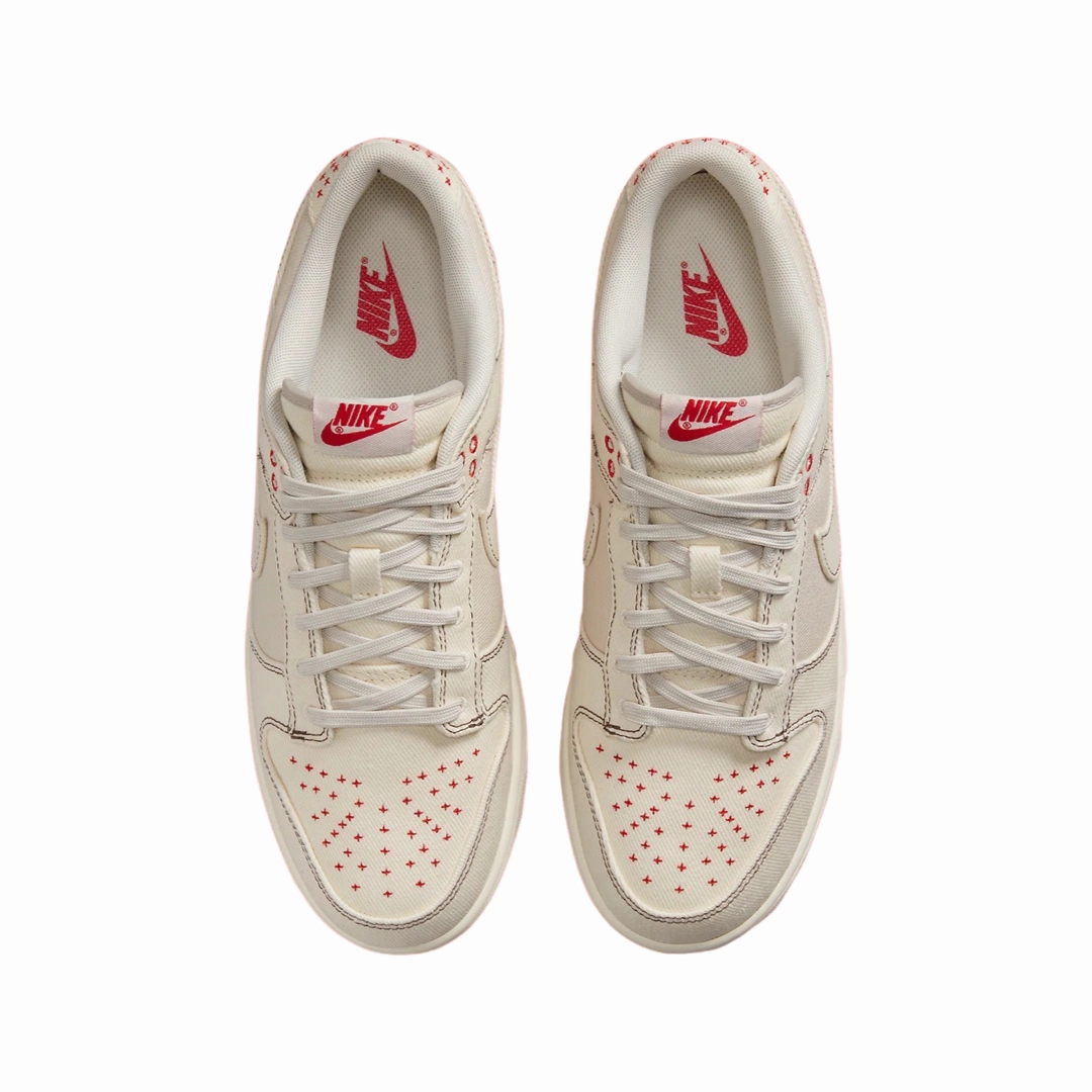 Nike Dunk Low Sashiko Light Orewood Brown Basketball Shoes