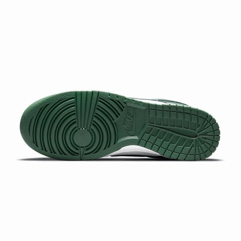 Nike Dunk Low Spartan Green Michigan State Team Green Modern Sneakers