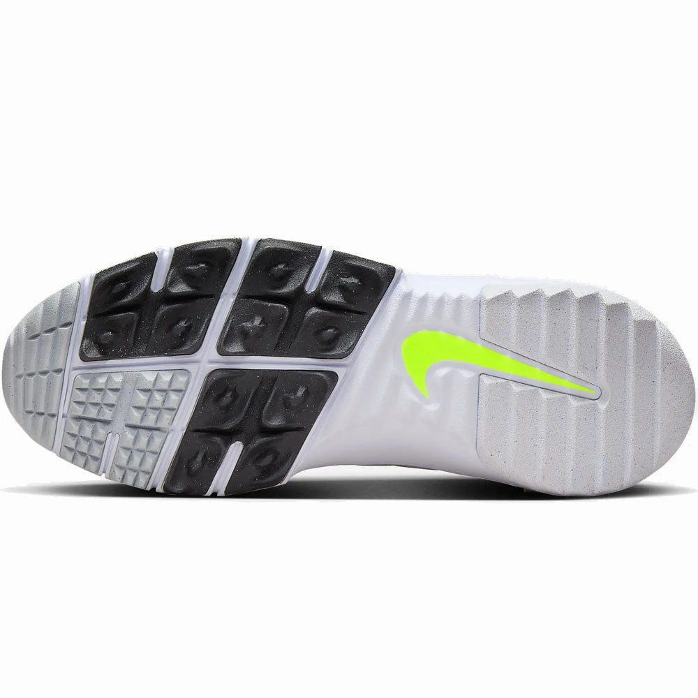 Nike Free Golf NN Spikeless Waterproof Shoes - White/Pure Platinum/Wolf Grey/Black Chic Office Loafers