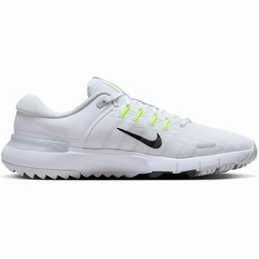 Nike Free Golf NN Spikeless Waterproof Shoes - White/Pure Platinum/Wolf Grey/Black Nike golf shoe options