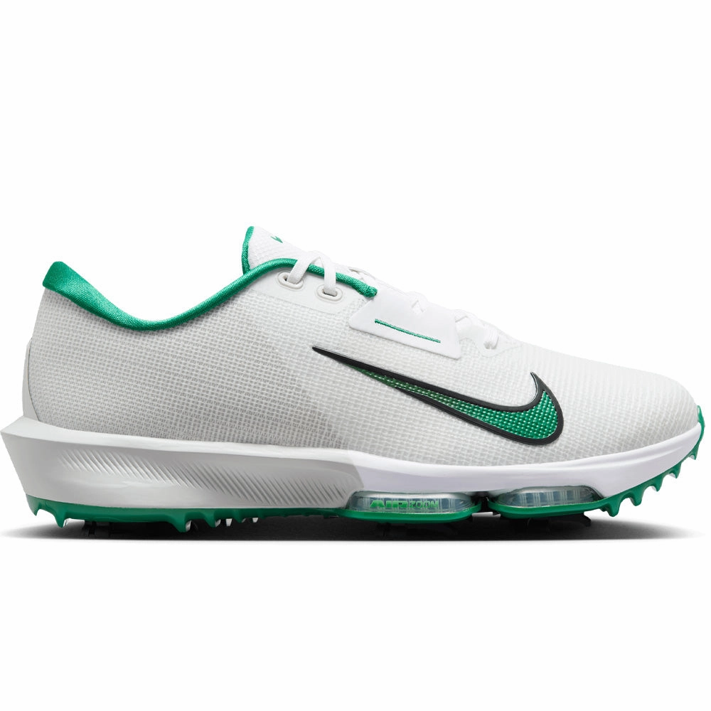 Nike Infinity Tour 2 Spiked Shoes - White/Malachite-Photon Dust Nike golf shoe options