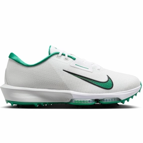 Nike Infinity Tour 2 Spiked Shoes - White/Malachite-Photon Dust Nike golf shoe options