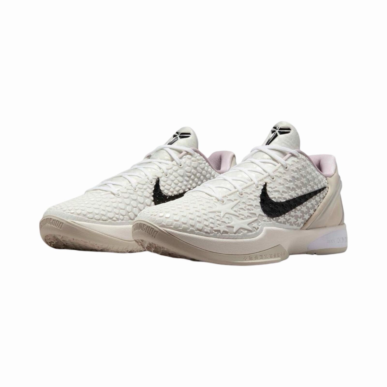 Nike Kobe 6 GS All Star Sail Black Light Bone Basketball Shoes