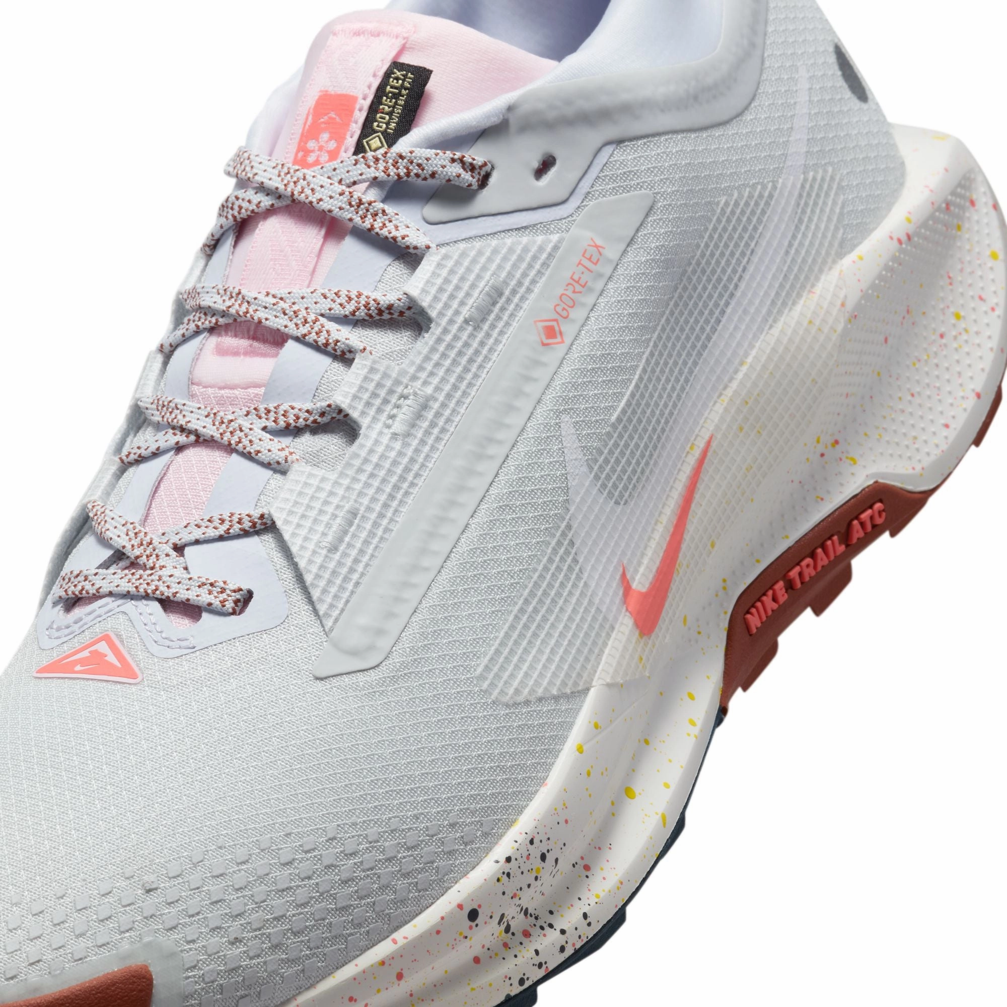 Nike Pegasus Trail 5 GORE-TEX | Pure Platinum / Football Grey / Pink Foam | Mens Nike cutting-edge sport shoes