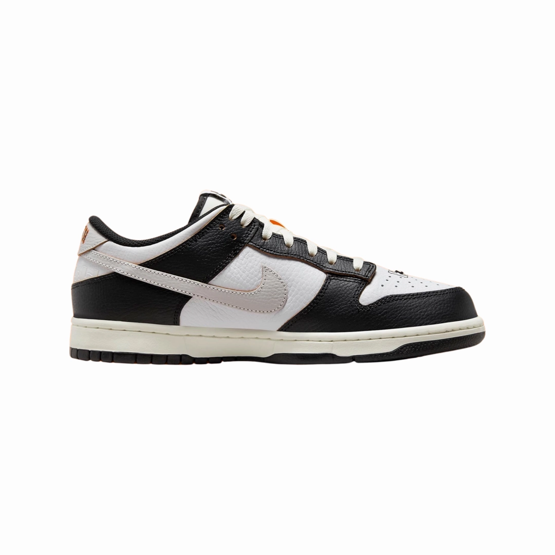 Nike SB Dunk Low HUF San Francisco Black White Orange Street Shoes