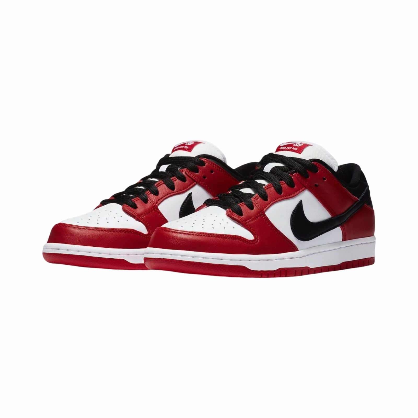 Nike SB Dunk Low J Pack Chicago Varsity Red Black White Street Shoes