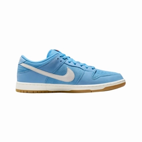 Nike SB Dunk Low Pro University Blue Gum Psychic Blue Light Brown Safety Orange Nike casual sneakers with modern design