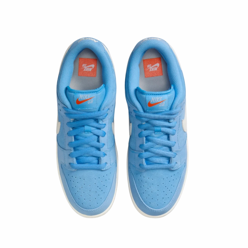 Nike SB Dunk Low Pro University Blue Gum Psychic Blue Light Brown Safety Orange Street Shoes