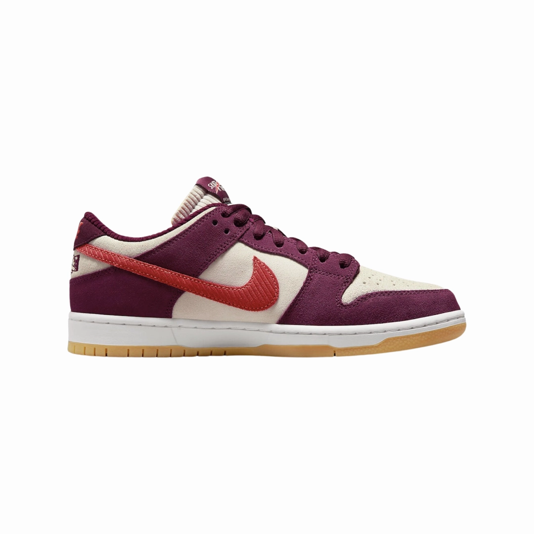 Nike SB Dunk Low QS Skate Like a Girl Dark Beetroot Light Crimson Street Shoes