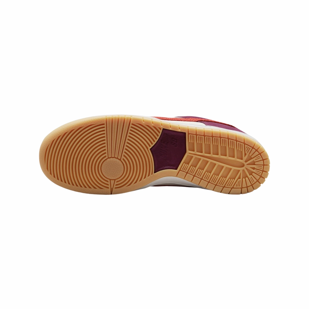 Nike SB Dunk Low QS Skate Like a Girl Dark Beetroot Light Crimson Street Shoes