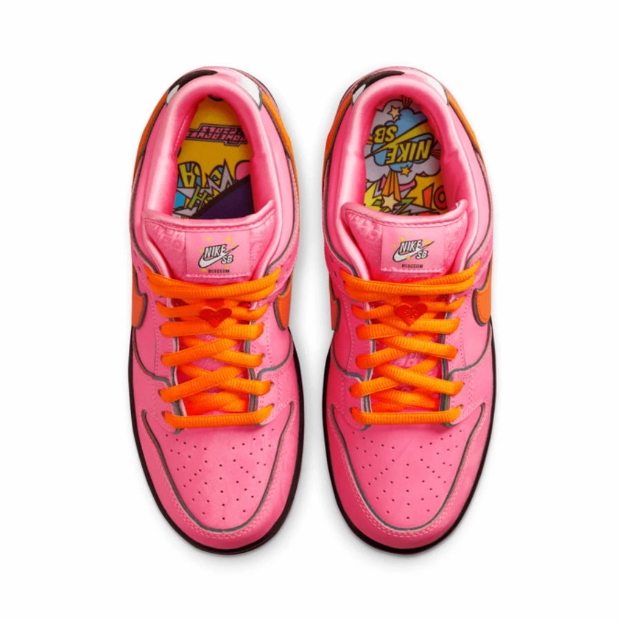 Nike SB Dunk Low The Powerpuff Girls Blossom Lotus Pink Digital Pink Medium Soft Pink Street Shoes