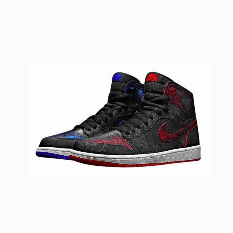 Nike SB x Air Jordan 1 Retro "Lance Mountain": Black Black Basketball Shoes