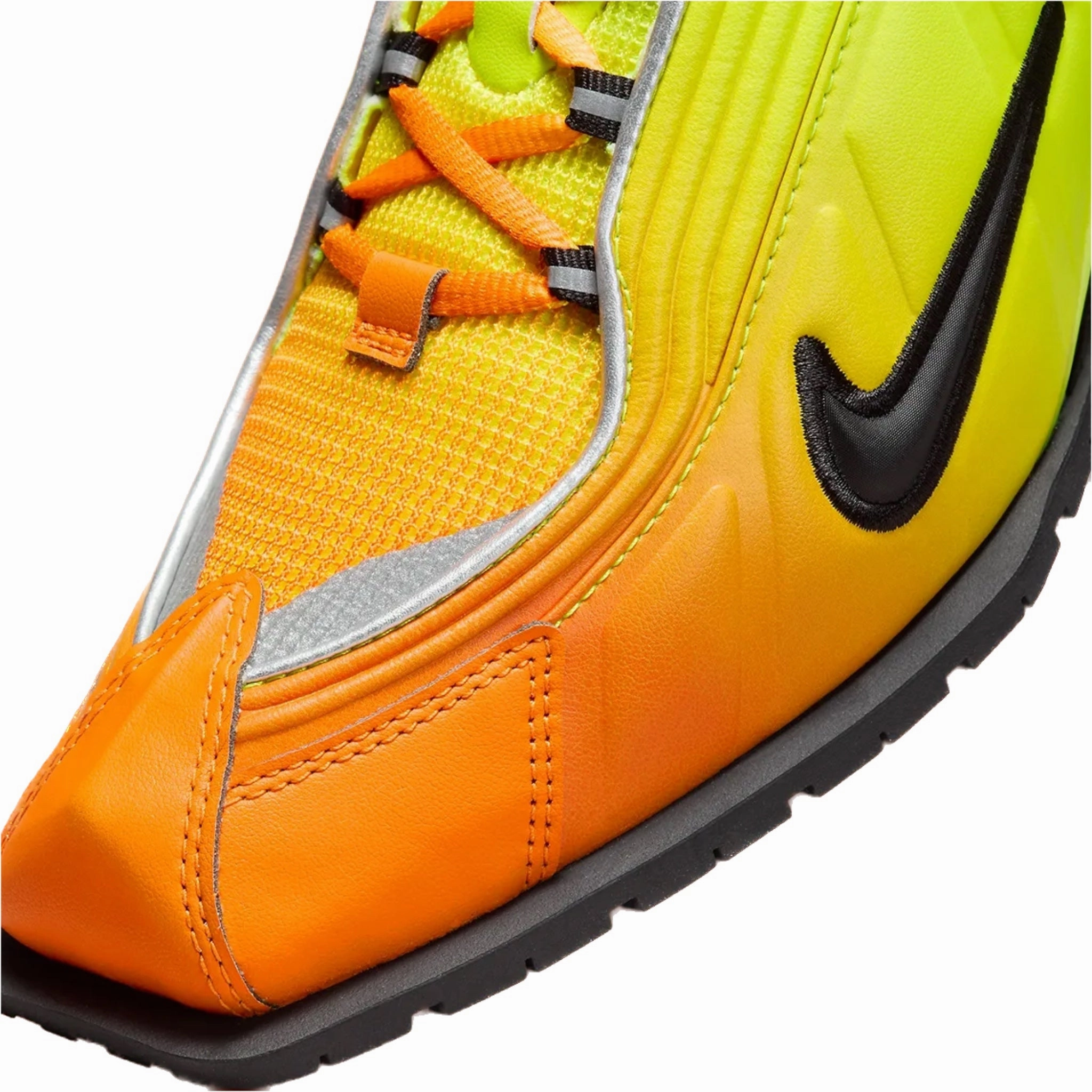 Nike Shox MR4 Mule Martine Rose Safety Orange Black Metallic Silver Street Shoes