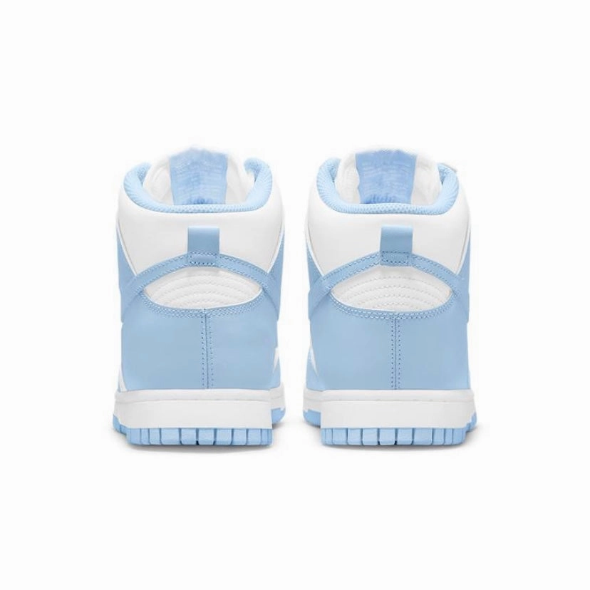 Nike Women's Dunk High White Aluminum Street Shoes