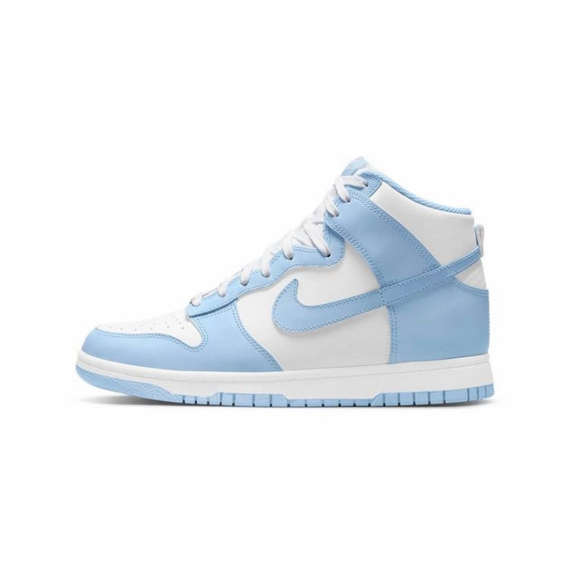 Nike Women's Dunk High White Aluminum Street Shoes