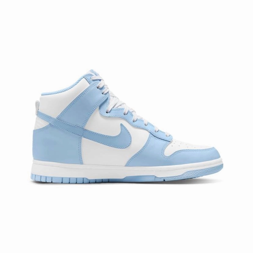 Nike Women's Dunk High White Aluminum Street Shoes