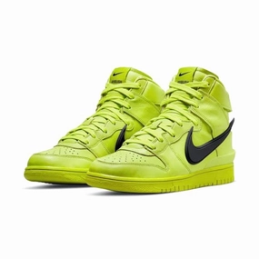 Nike x Ambush Dunk High Atomic Green Black Flash Lime Nike casual sneakers with modern design