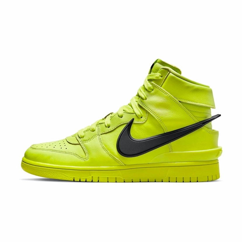 Nike x Ambush Dunk High Atomic Green Black Flash Lime Street Shoes