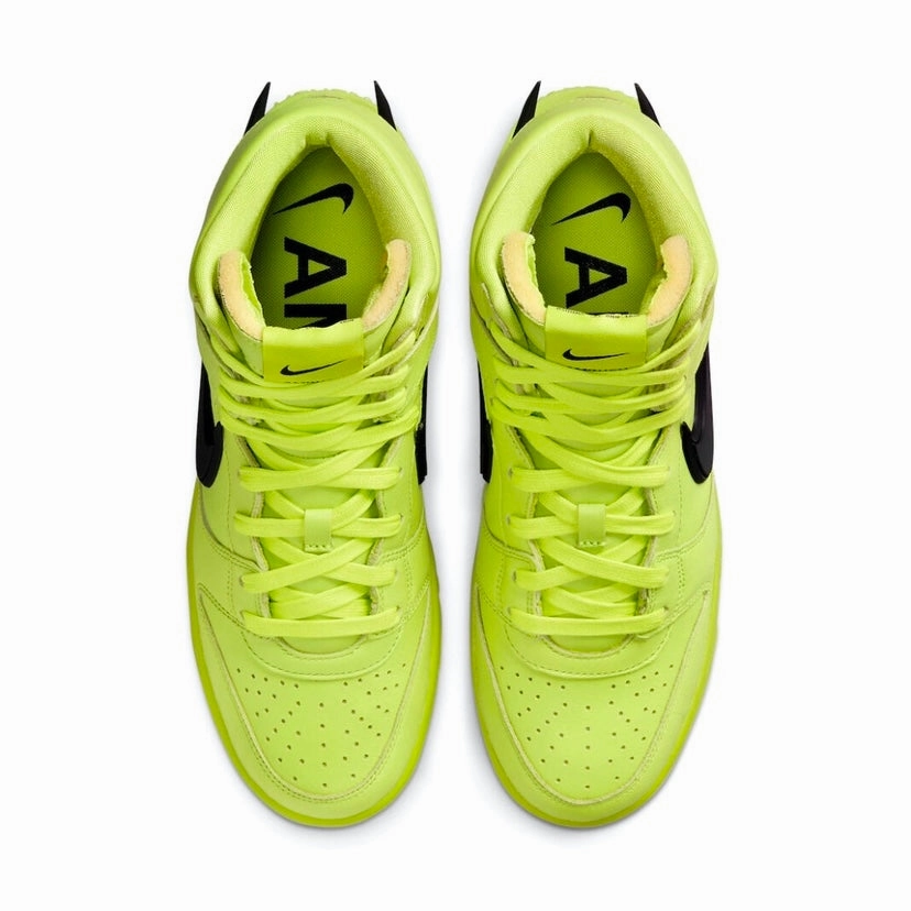 Nike x Ambush Dunk High Atomic Green Black Flash Lime Street Shoes