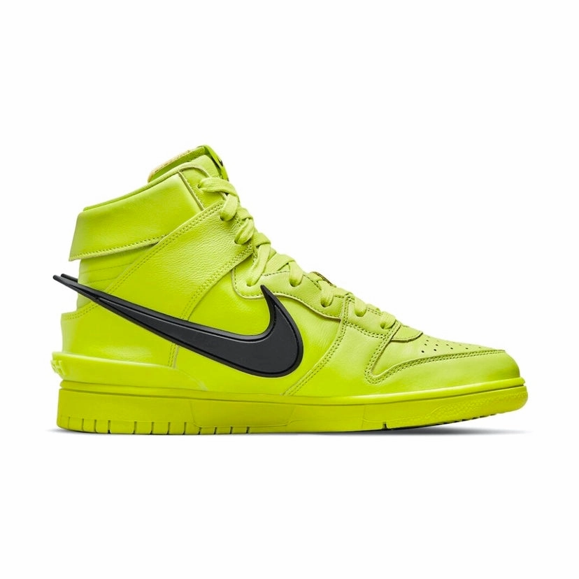 Nike x Ambush Dunk High Atomic Green Black Flash Lime Street Shoes