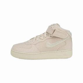 Nike x Stussy Air Force 1 '07 Mid SP Fossil Fossil Nike casual sneakers with modern design