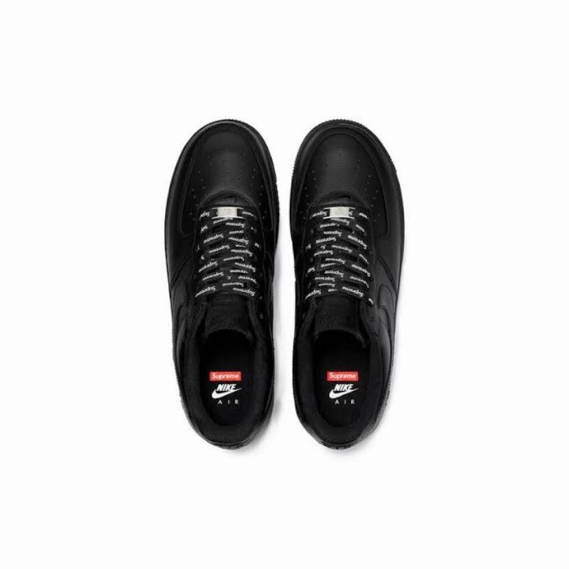 Nike x Supreme Air Force 1 Low Black Street Shoes