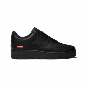Nike x Supreme Air Force 1 Low Black Nike casual sneakers with modern design