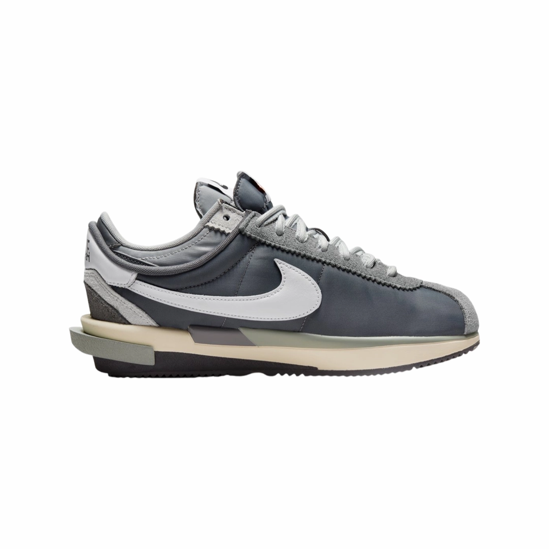 Nike Zoom Cortez SP x Sacai Iron Grey Street Shoes