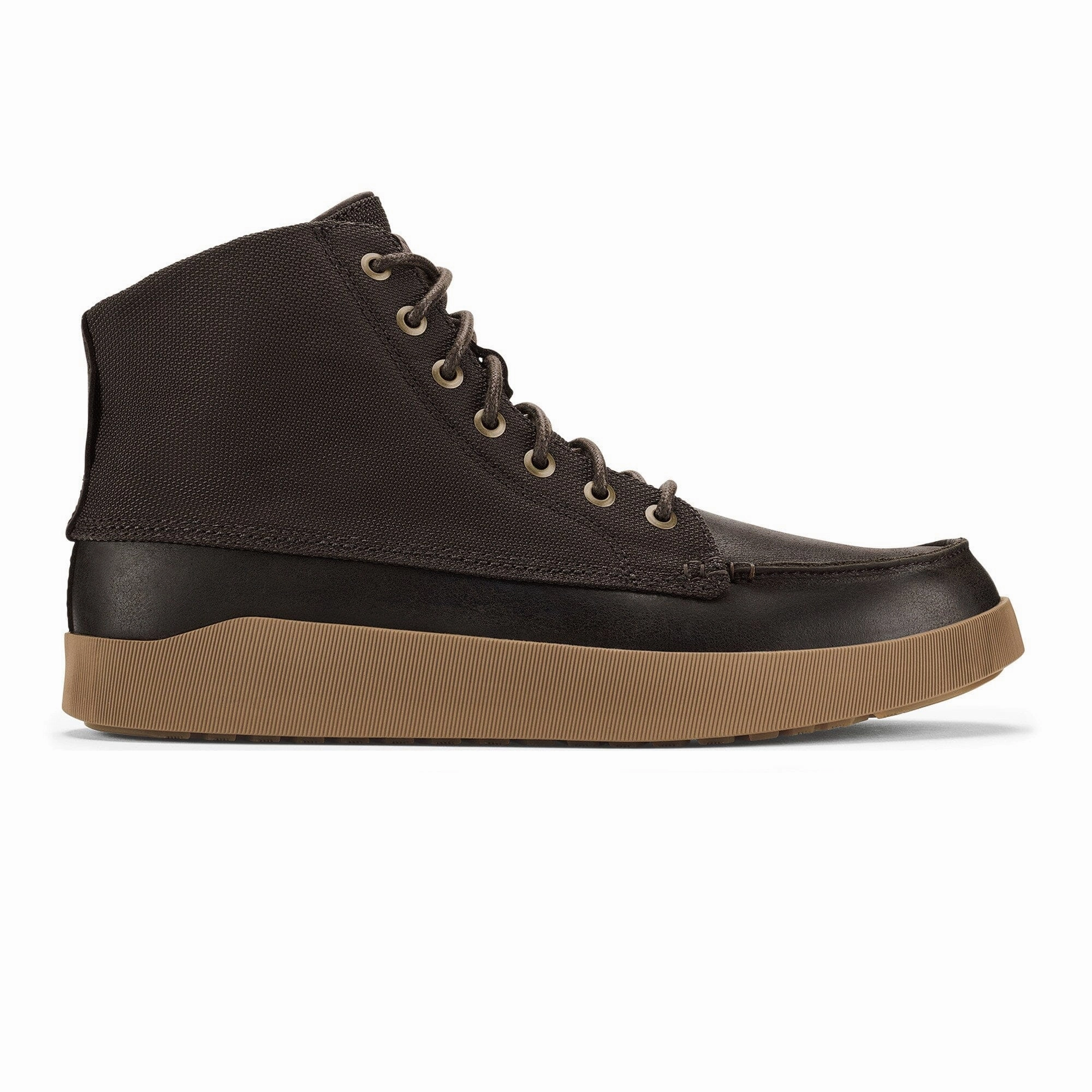 OLUKAI MOLINA MEN'S Olukai leather slip-ons with island style