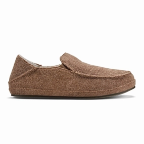 OLUKAI NOHEA HULU - FINAL SALE! Olukai leather slip-ons with island style