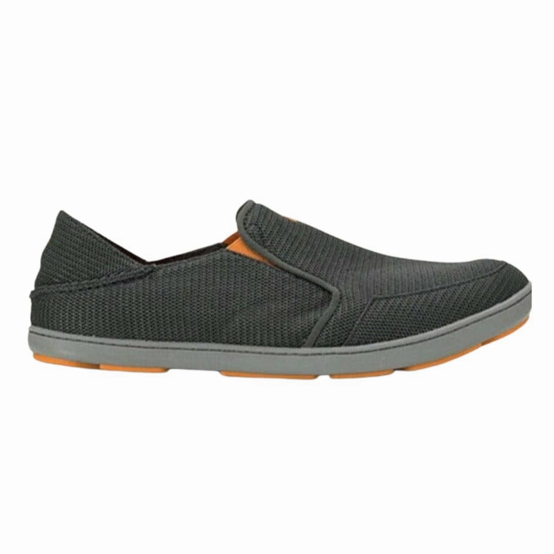 OLUKAI NOHEA MESH MEN'S Olukai leather slip-ons with island style