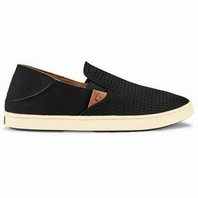 OLUKAI PEHUEA WOMEN'S Olukai leather slip-ons with island style