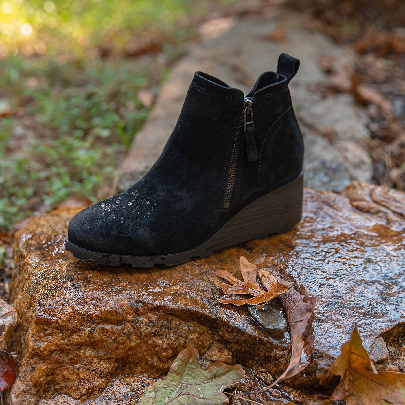 OTBT STORY WEDGE ANKLE BOOT - FINAL SALE! Otbt adventure-ready shoes